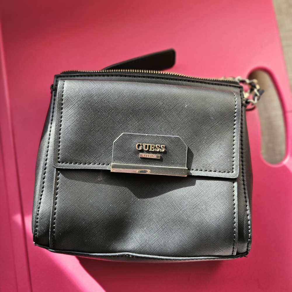 GUESS Charcoal Crossbody Bag